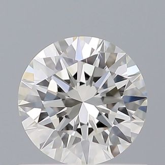 0.55 Carat Round G VVS1 EX GIA Natural Diamond