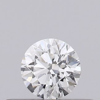 0.23 Carat Round F SI1 EX GIA Natural Diamond