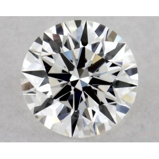 0.3 Carat Round F VVS1 EX GIA Natural Diamond