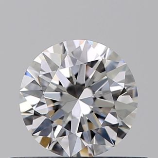 0.38 Carat Round E VS1 EX GIA Natural Diamond