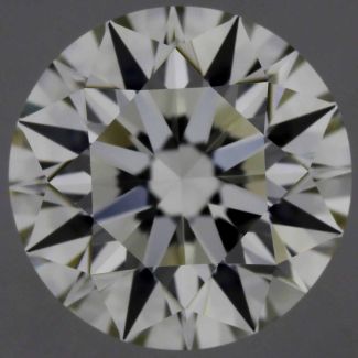 0.90 Carat Round K VVS2 EX GIA Natural Diamond