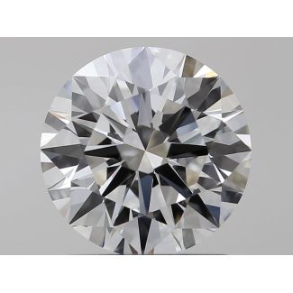 1.21 Carat Round H IF EX GIA Natural Diamond