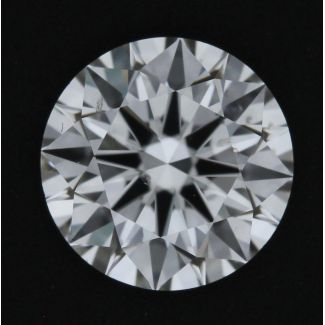 0.51 Carat Round H SI1 EX GIA Natural Diamond