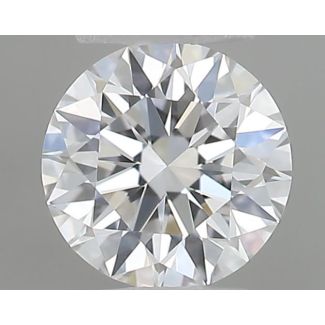 0.21 Carat Round D IF EX GIA Natural Diamond