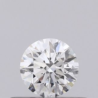 0.31 Carat Round F VS1 EX GIA Natural Diamond