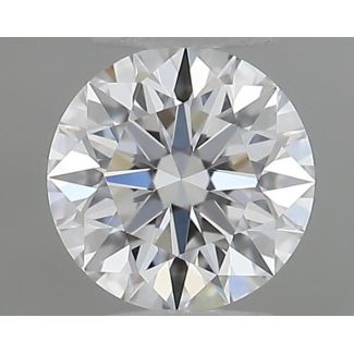 0.23 Carat Round E VVS1 EX GIA Natural Diamond