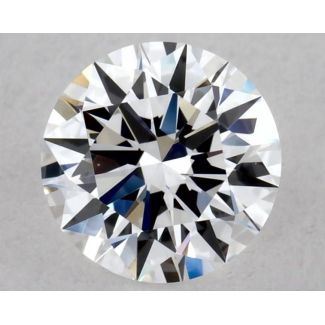 0.38 Carat Round D VVS1 EX GIA Natural Diamond