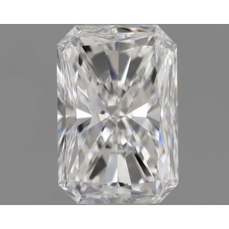 0.5 Carat Radiant F VVS1 - EX VG GIA Natural Diamond