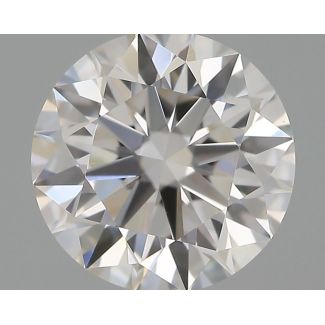 0.6 Carat Round H VS1 EX GIA Natural Diamond