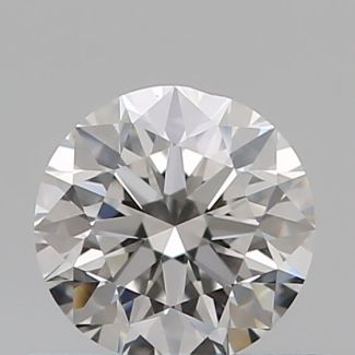 0.50 Carat Round F VS1 VG EX GIA Natural Diamond