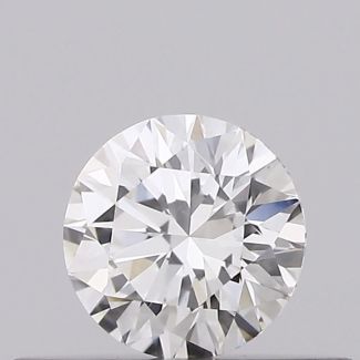 0.23 Carat Round H VS1 EX GIA Natural Diamond