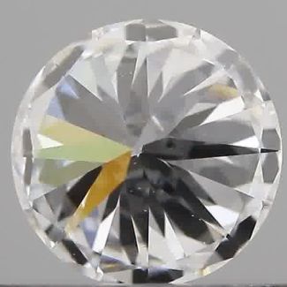 0.50 Carat Round D VVS2 VG EX GIA Natural Diamond