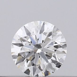 0.18 Carat Round E VS1 EX GIA Natural Diamond