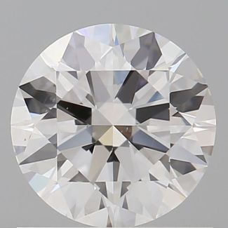 0.91 Carat Round G SI1 EX GIA Natural Diamond