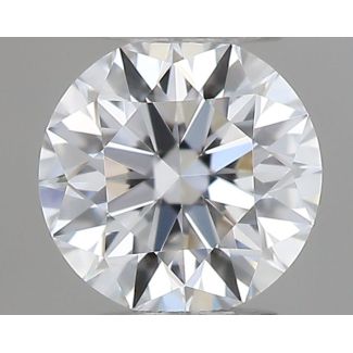 0.19 Carat Round D IF EX GIA Natural Diamond