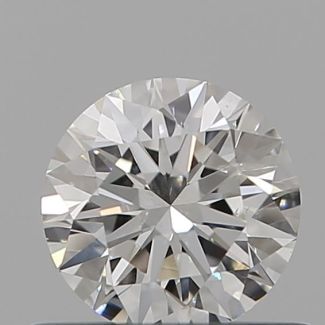 0.5 Carat Round G SI2 EX GIA Natural Diamond