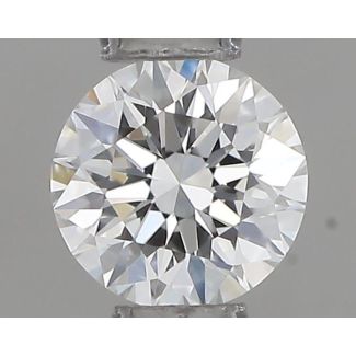 0.24 Carat Round F IF EX GIA Natural Diamond