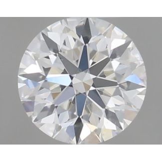 0.35 Carat Round G SI1 EX GIA Natural Diamond