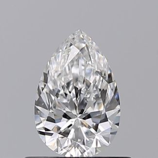 0.51 Carat Pear D VS2 - VG GIA Natural Diamond