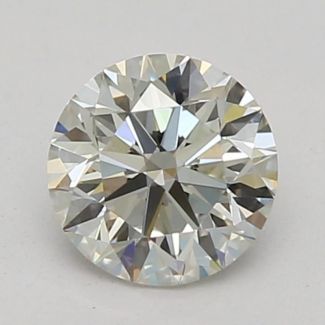 0.40 Carat Round I VS1 VG GIA Natural Diamond