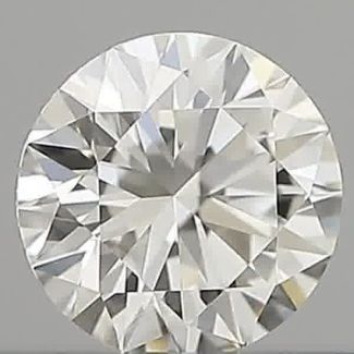 0.30 Carat Round H VVS2 EX GIA Natural Diamond