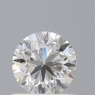 0.70 Carat Round F VS2 G VG GIA Natural Diamond