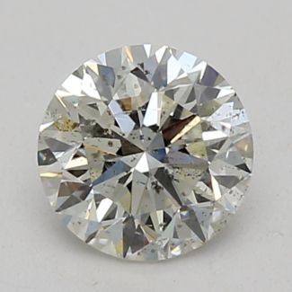 0.45 Carat Round I SI2 VG GIA Natural Diamond