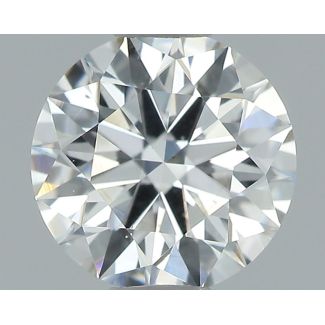 0.56 Carat Round E VS2 EX GIA Natural Diamond