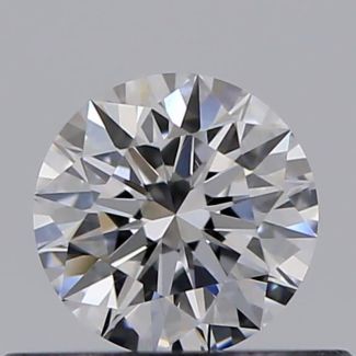 0.35 Carat Round D VS1 EX GIA Natural Diamond