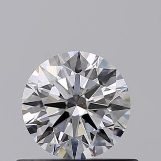 0.45 Carat Round D VS1 EX GIA Natural Diamond