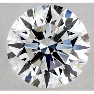 0.7 Carat Round E VVS2 EX VG GIA Natural Diamond