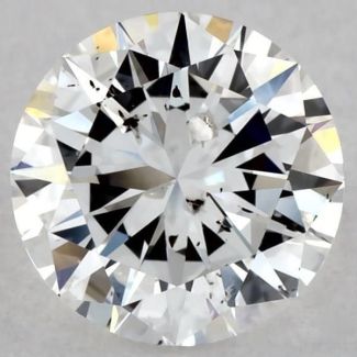 0.5 Carat Round E SI2 GD EX VG GIA Natural Diamond