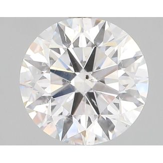 2.02 Carat Round D SI1 EX GIA Natural Diamond