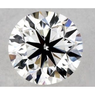 0.5 Carat Round H VS1 VG EX GIA Natural Diamond