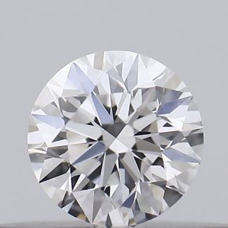 0.2 Carat Round E VVS2 EX GIA Natural Diamond