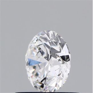 0.7 Carat Round F VS2 EX VG GIA Natural Diamond