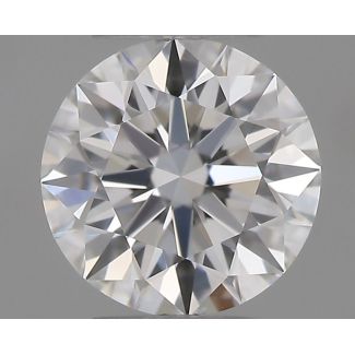 0.32 Carat Round E VVS1 EX GIA Natural Diamond