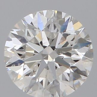 0.40 Carat Round E SI1 EX GIA Natural Diamond