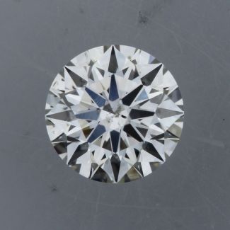 0.31 Carat Round I SI2 EX GIA Natural Diamond