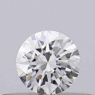 0.23 Carat Round F SI1 EX VG GIA Natural Diamond