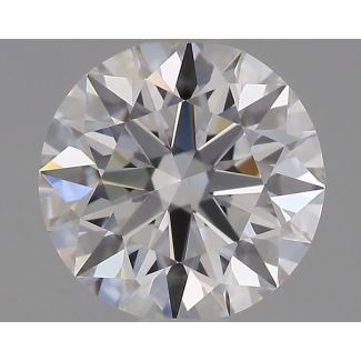 0.63 Carat Round E IF EX GIA Natural Diamond