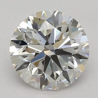 0.60 Carat Round F VVS1 VG EX GIA Natural Diamond