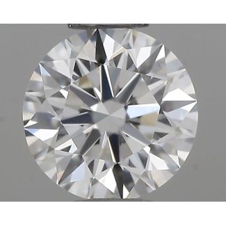 0.34 Carat Round G VVS2 EX GIA Natural Diamond