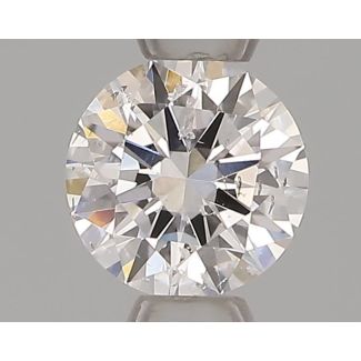 0.30 Carat Round D SI2 VG EX GIA Natural Diamond