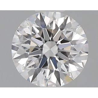 0.5 Carat Round E VS1 EX GIA Natural Diamond