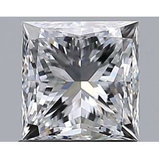 1.29 Carat Princess D IF - EX GIA Natural Diamond