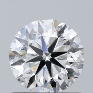 0.95 Carat Round G VVS1 VG EX GIA Natural Diamond