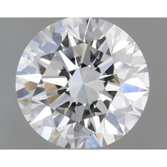 0.5 Carat Round H VS2 EX GIA Natural Diamond