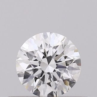 0.3 Carat Round E VVS2 EX GIA Natural Diamond