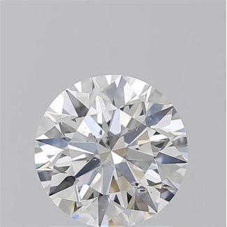 1.5 Carat Round D SI1 EX GIA Natural Diamond